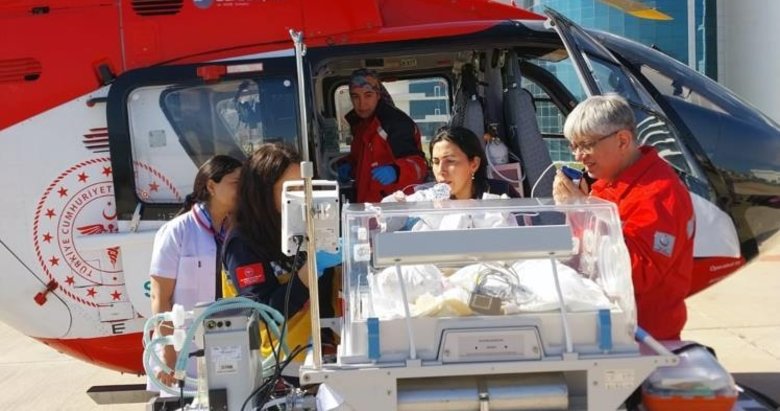 Erken doğum ile dünyaya geldi! Muğla’dan İstanbul’a sevk edildi