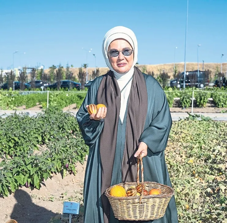 Emine Erdoğan’dan Milli Botanik Bahçesi’ne ziyaret