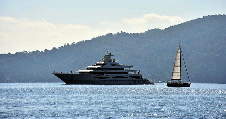 Mega lüks yat Lady Gulya Marmaris’te
