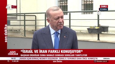 Başkan Erdoğan: İsrail ve İran farklı konuşuyor