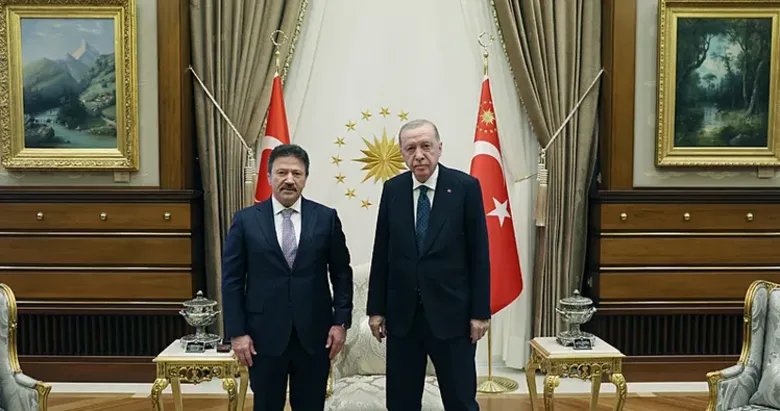 Başkan Erdoğan’dan Beştepe’de kabul: TESK Genel Başkanı Mehmet Yiğiner Külliye’de