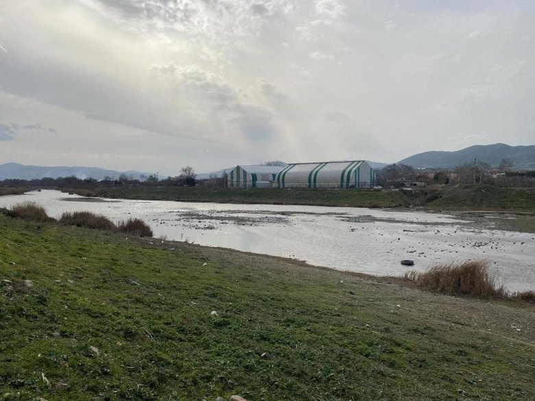 Gönen Çayı son yıllardaki en düşük su seviyesini yaşıyor