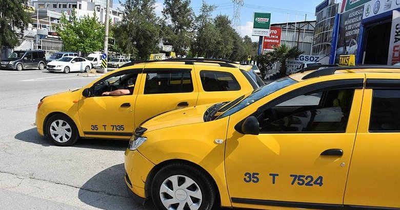 İzmirli taksicilerden ’dakikalık araç kiralama’ uygulamasına tepki