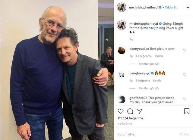 Geleceğe Dönüş serisinin yıldızları yeniden bir araya geldi!