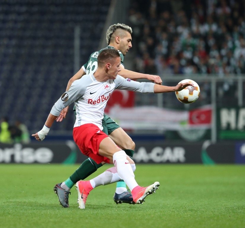 Salzburg-Atiker Konyaspor karşılaşmasından kareler