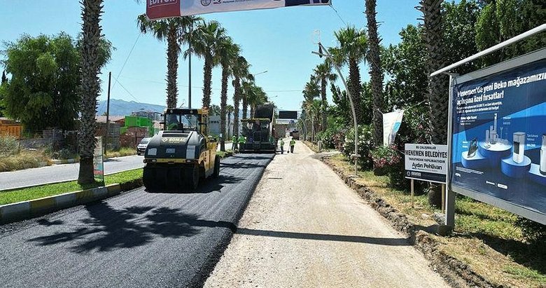 Menemen’de tarihin en kapsamlı yol çalışması başladı