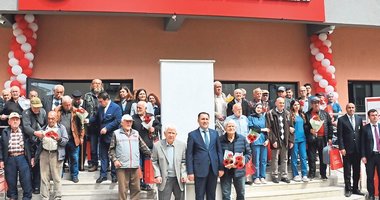 Bağışlanan arsa yaşlılara yuva oldu