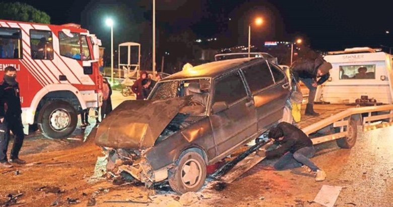 Denizli’de 5 aracın karıştığı zincirleme kaza can aldı