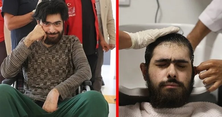 SON DAKİKA: Hatay’da deprem sonrası yaşama küsen Barış’tan sevindiren haber! Tırnaklarını kesmiyor banyo yapmıyordu...