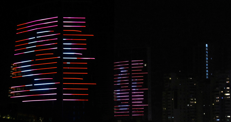 Led Isiklarla Dev Turk Bayragi Yasam Haberleri