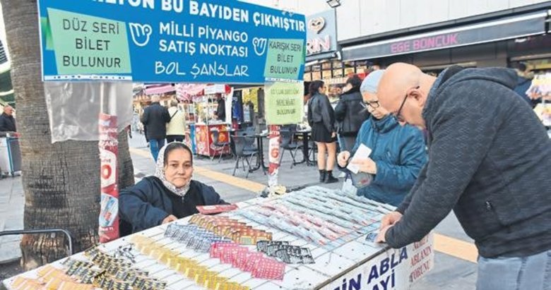 Milli Piyango biletlerine yoğun ilgi