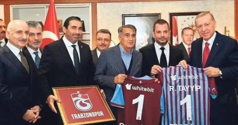 Trabzonspor’dan Başkan Erdoğan’a teşekkür