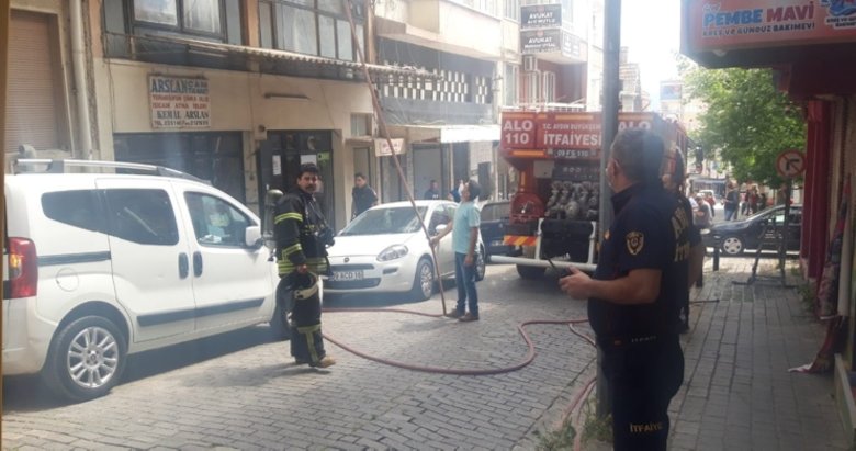 Aydın’da yangın paniği! Mahalleli sokağa döküldü