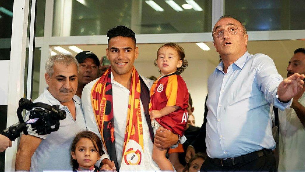 Galatasaray’ın yeni transferi Radamel Falcao İstanbul’da!