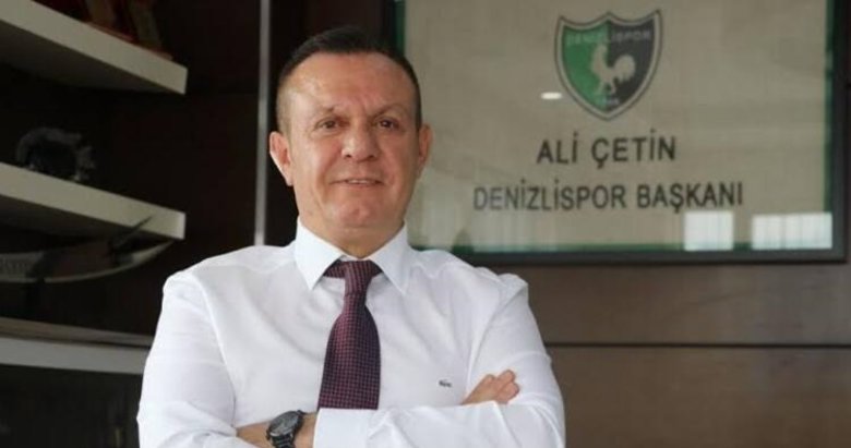 Denizlispor’da Ali Çetin “devam” dedi