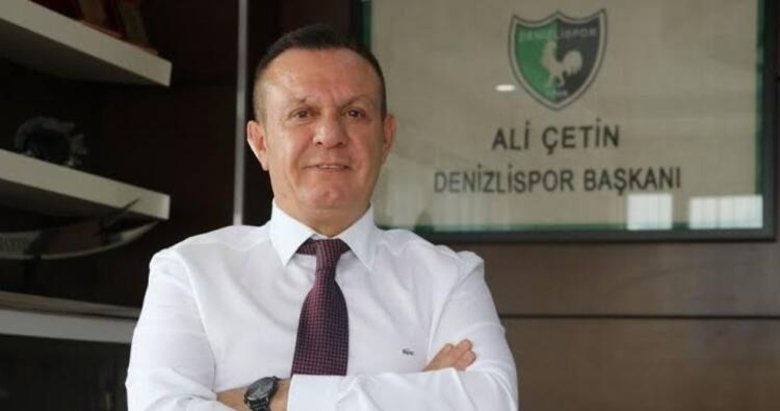 Denizlispor’da Ali Çetin devam dedi