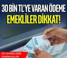 EMEKLİ MAAŞ PROMOSYONU EKİM KAMPANYALARI