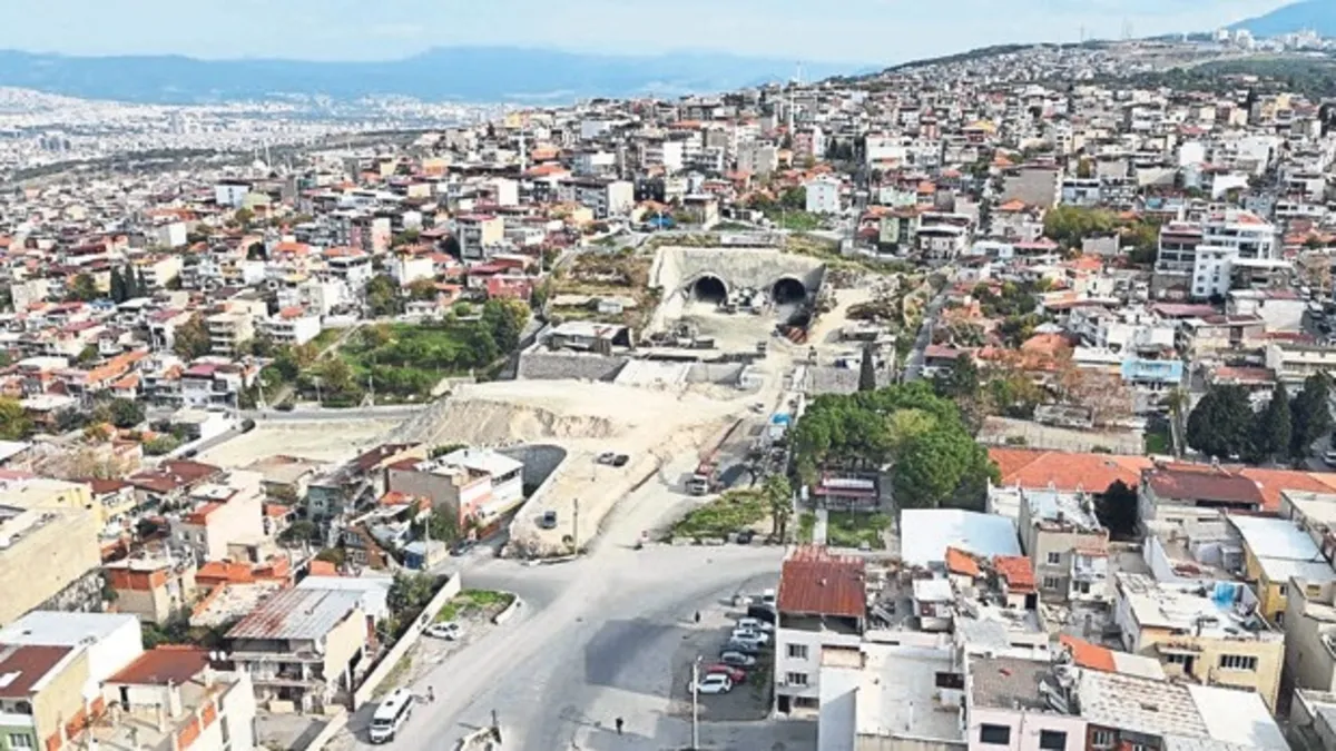 Buca Onat Tüneli inşaatı esnafa ağır darbe vurdu