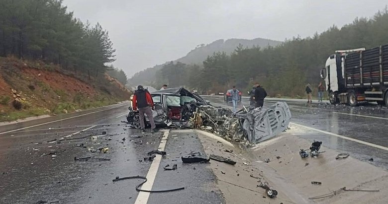 Muğla’da korku dolu anlar! Yatağan-Milas Karayolu’nda kaza: 3 yaralı