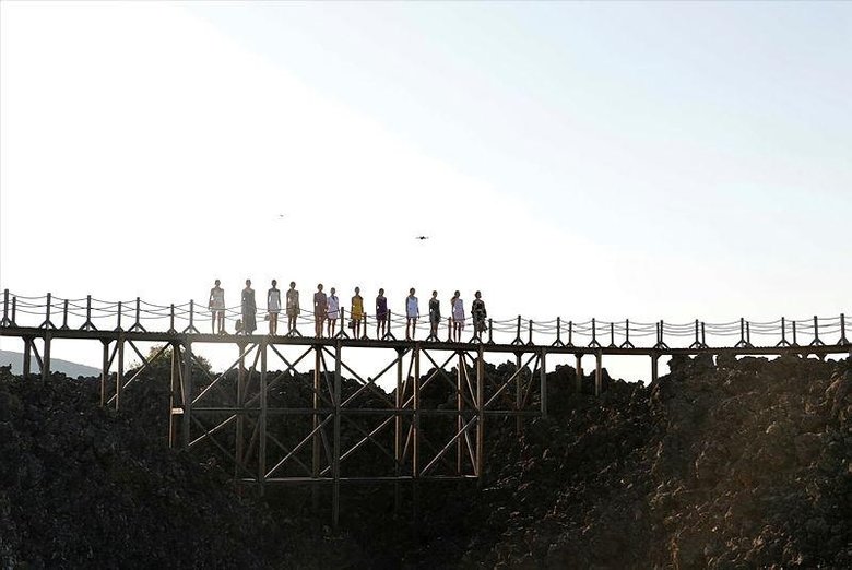 Manisa’daki jeopark defileye ev sahipliği yaptı