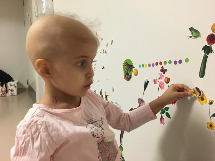 Öykü Arin’e anneden nakledilen ilik tutmadı