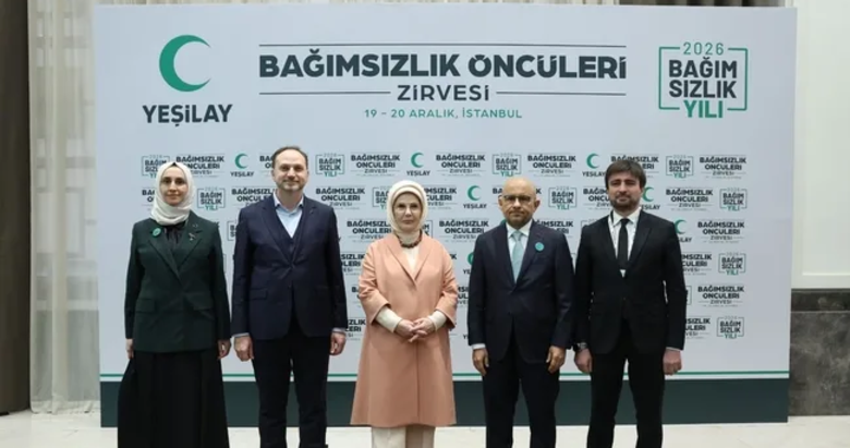 Emine Erdoğan Bağımsızlık Öncüleri Zirvesi’ne katıldı!