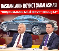 Başkanların boykot şakalaşması