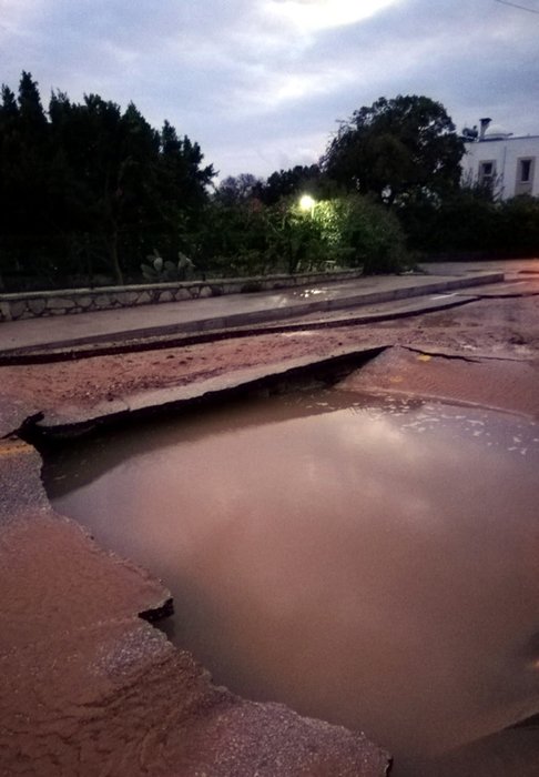 Bodrum’da içme suyu hattında patlama