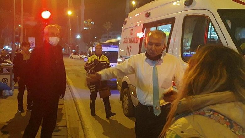 Ayağını burktu, ’otobüs ezdi’ deyip ortalığı birbirine kattı