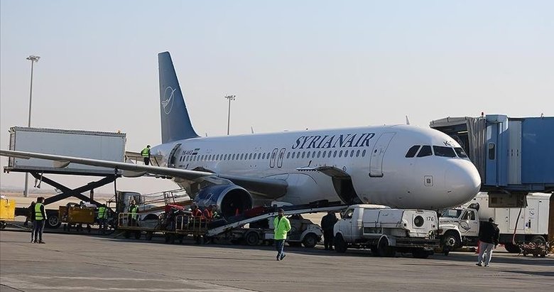 Esad rejiminin yıkılmasından sonra ilk dış hat uçağı havalandı