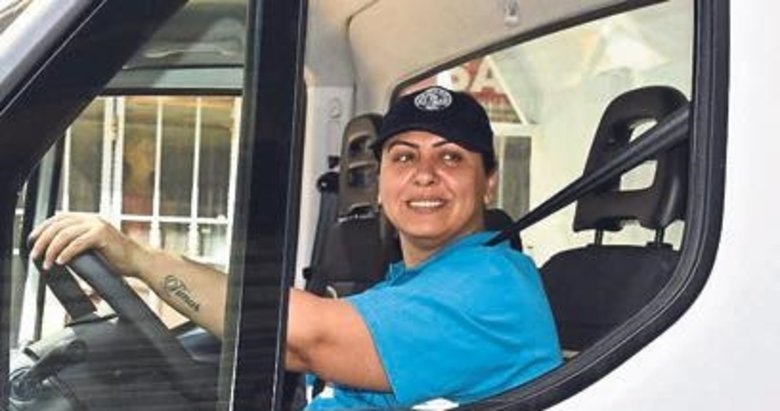 Milas’ın kadın kamyon şoförü direksiyonda
