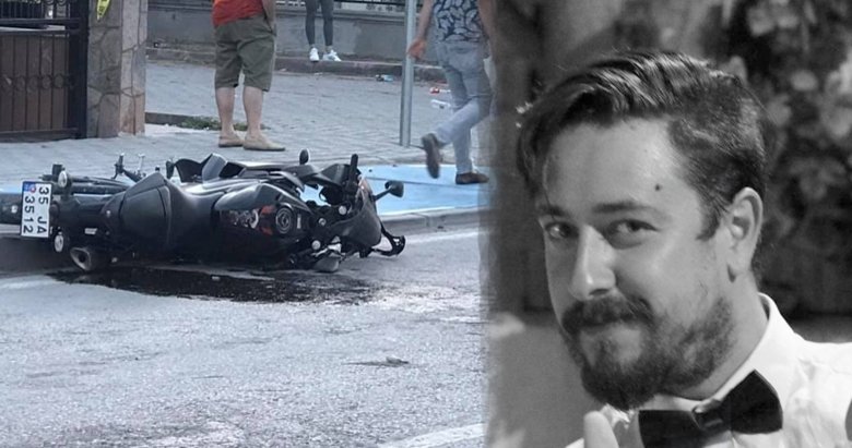 kaza yerinde duran kalbini calistirdilar ama motor surucusu once kaldirima sonra kenarda bekleyen yayaya carpti