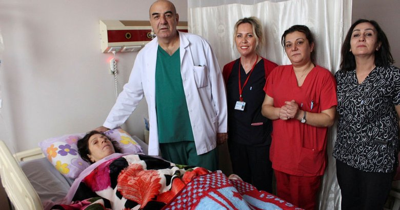 Balıkesir’de bir kadının karnından 6 kilo ur çıktı