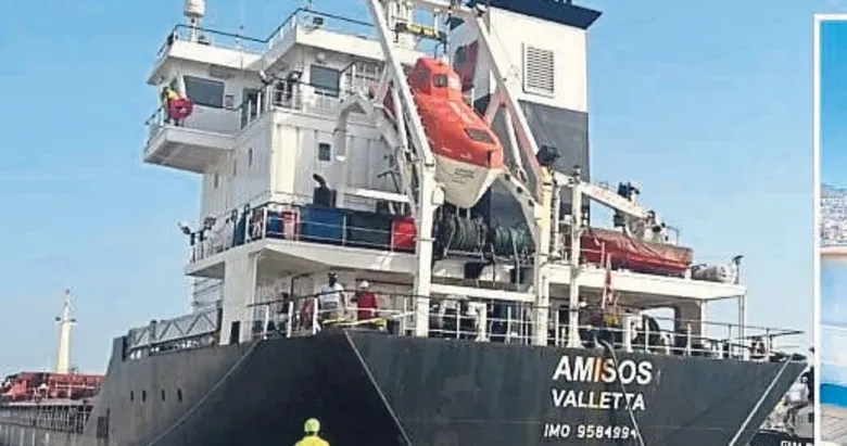 Amisos’tan kahreden haber: İki Türk kaptan hayatını kaybetti