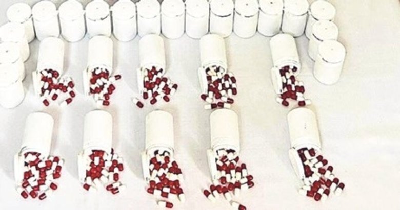 Evinde 1453 sentetik hapla yakalanan şüpheli tutuklandı