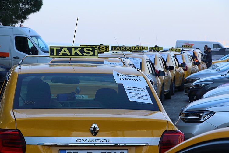 İzmir’de taksiciler korsana hayır dedi!
