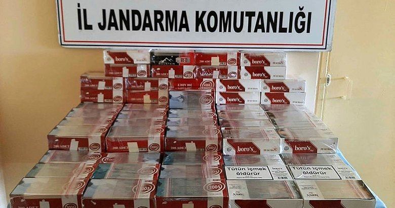 Kütahya’da 84 karton kaçak sigara ele geçirildi