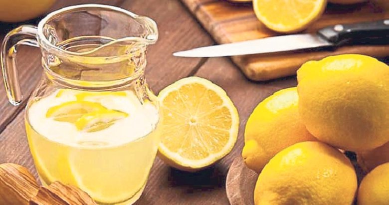 Karaciğer yağlanmasına sirke ve limon