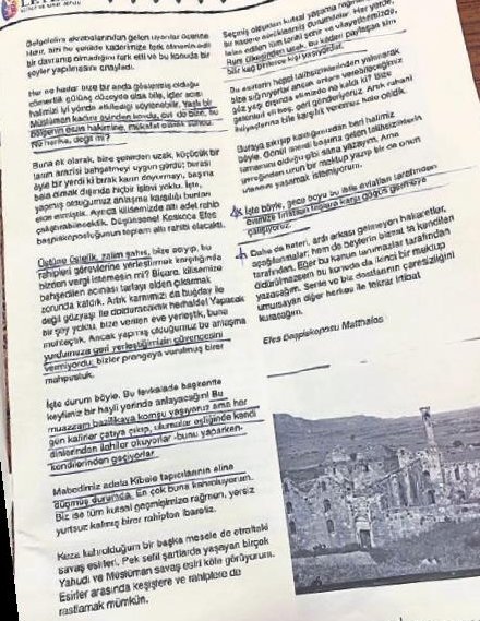 Efes dergisinde İslam’a hakaret