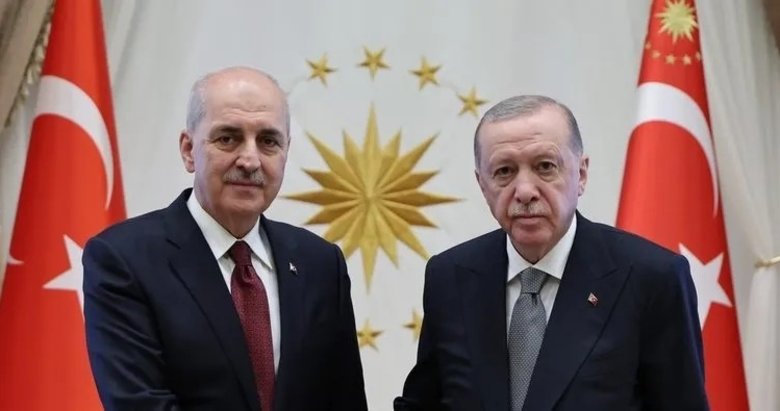 Başkan Erdoğan, TBMM Başkanı Kurtulmuş’u kabul etti