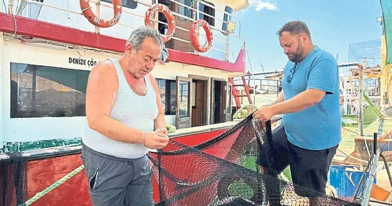 Ağlar umut ile denize inecek