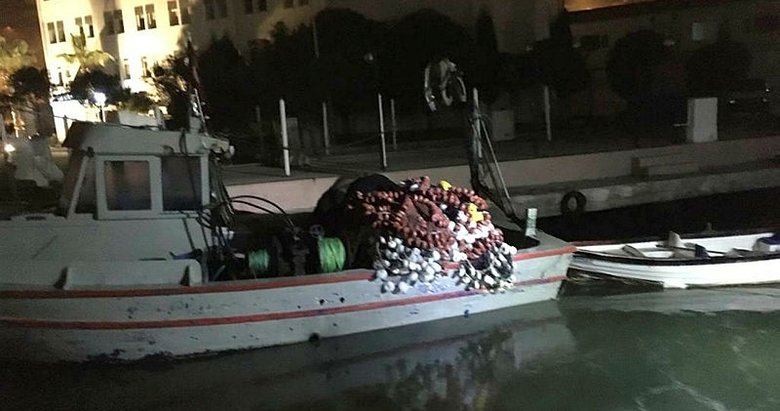 İzmir’de denizde yasa dışı avcılığa 49 bin lira para cezası