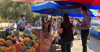 Aydın Didim’de pazar yerleri denetlendi