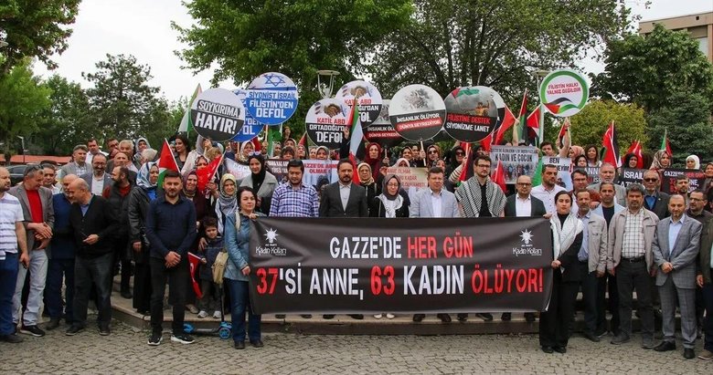 AK Parti’li kadınlar Gazzeli anneler için toplandı
