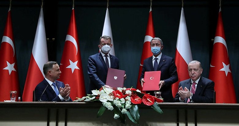 Başkan Erdoğan ile Polonya Cumhurbaşkanı’ndan ortak açıklama! Tarihi SİHA ticareti!