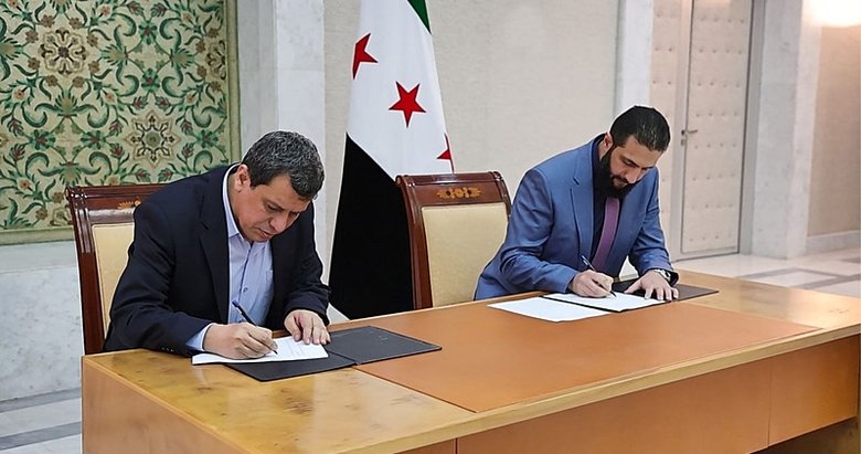 Suriye Cumhurbaşkanlığı’ndan bölünmeyi reddeden anlaşma