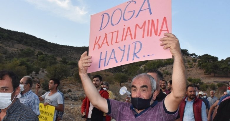 Deliktaşlılar ’kum ocağı’ istemiyor! Vatandaştan CHP’li belediyeye tepki
