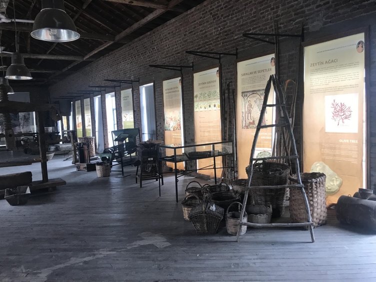 Çanakkale’deki Türkiye’nin ilk zeytinyağı müzesine yoğun ilgi