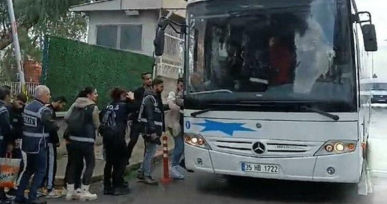 Milyonlarca liralık vurgun yapan 52 çete üyesi İzmir’de adliyede