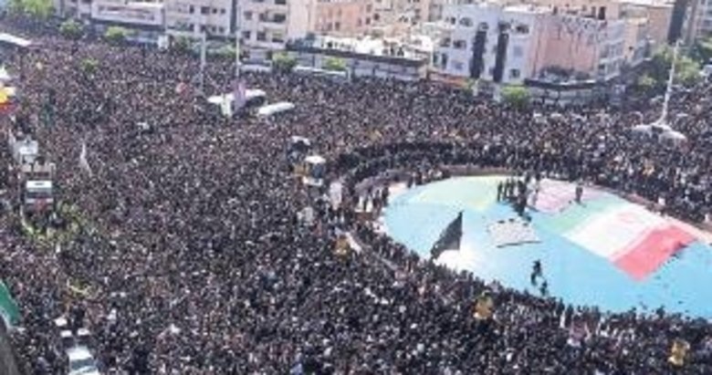 İran Reisi’ye veda etti